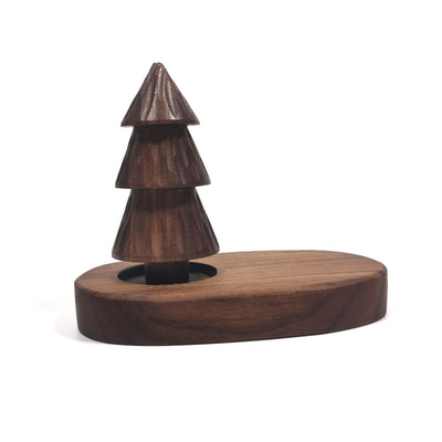 车载扩香木汽车香水摆件香薰实木