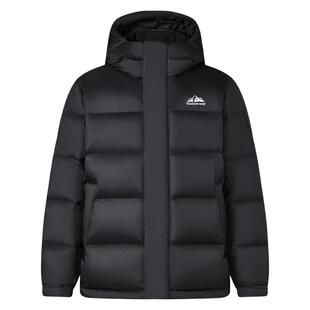 坦博尔羽绒服男短款连帽加厚保暖高充绒户外休闲外套舒适运动版型