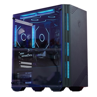 MSI微星台式电脑主机i5 12400F/13400F/14600KF台式机RTX5060/5050显卡DIY组装电脑无畏契约打瓦游戏电脑整机