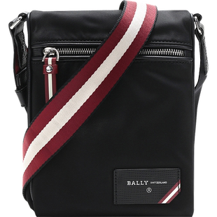 【自营】Bally/巴利男士织物单肩斜挎包时尚单肩包男包 FINCHER