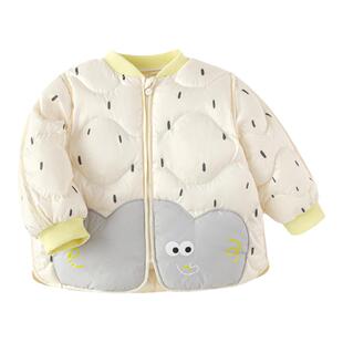 巴拉巴拉婴儿羽绒服轻薄儿童宝宝短款外套男童衣服冬季新款童装女