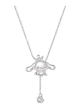 儿童玉桂狗潮酷项链女孩颈链饰品