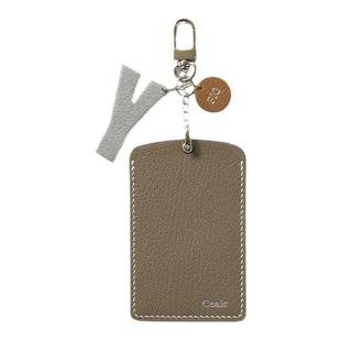 府南河法羊真皮银行卡套 公交卡套电梯卡套 超薄可挂手工私人定制