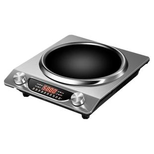 先科家用款凹面电磁炉3500w商业大功率多功能一体猛火炒菜电磁灶