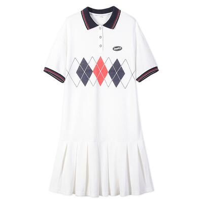 66311中学生学院风连衣裙