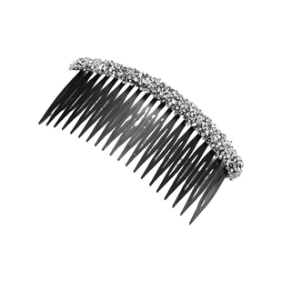 侧边碎发整理神器镶钻发梳插梳女前额刘海头发发卡倒插梳发夹头饰