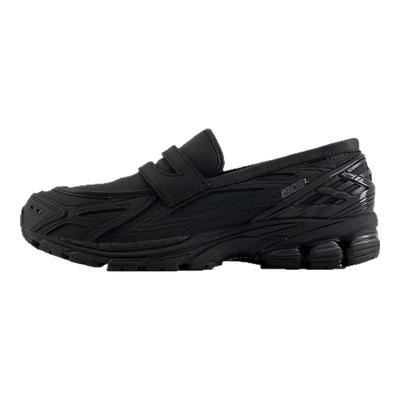 New Balance Triple Black黑色皮革低帮复古休闲乐福鞋U1906LOC