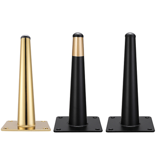 简约沙发脚支撑腿浴室柜腿电视柜金属家具支撑脚茶几腿承重沙发腿