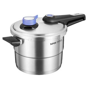苏泊尔调压蓝眼高压锅304不锈钢YW22LT1/24CM家用防爆蒸煮压力锅