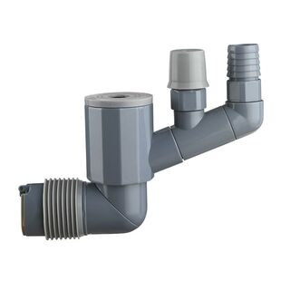 潜水艇90度墙排专用下水三通洗烘衣机扫地机排水管接头45度密封塞