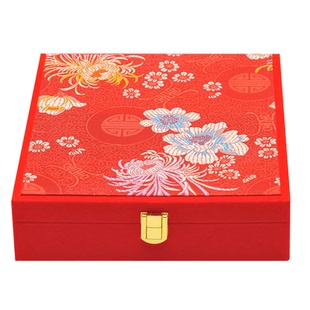 Fuyin 三金盒 结婚首饰盒 订婚首饰盒 五金首饰盒 三金首饰盒