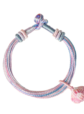 恋妍手工编织五彩绳端午节