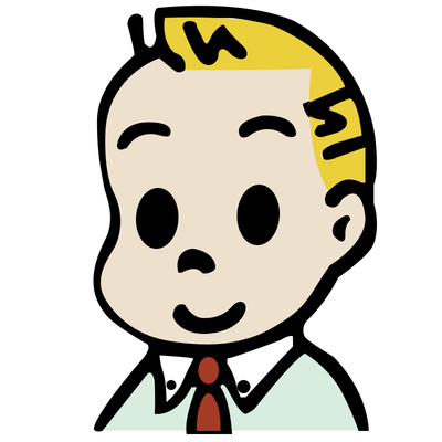 网红原田治卡通可爱贴纸