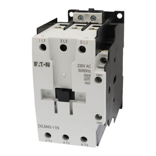 伊顿穆勒EATON交流接触器 DILM40-11N 230V50/60HZ 24VDC原装正品