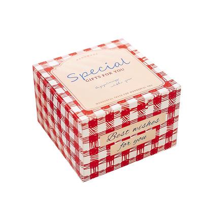 兔年新年雪花酥曲奇饼干盒包装盒