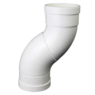 PVC旋转万向弯头 360度可调节排水管分体弯下水接头50 75 110 160