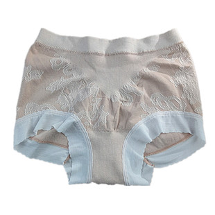 清仓无缝棉质中腰内裤女士高弹抗菌纯棉档收腹包臀暖宫平角裤秋冬