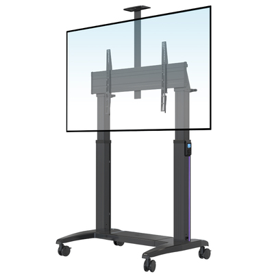 智能遥控升降NBT100移动电视挂架