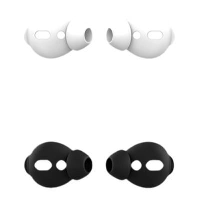 适用Apple/苹果AirPods无线蓝牙耳机套airpods2代运动防滑硅胶耳塞套earpods半入耳式防掉耳帽软胶套通用配件