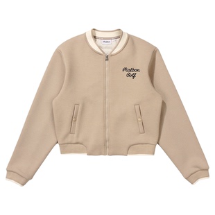 韩国MALBON高尔夫女装2025秋冬季运动休闲时尚外套修身显瘦卫衣