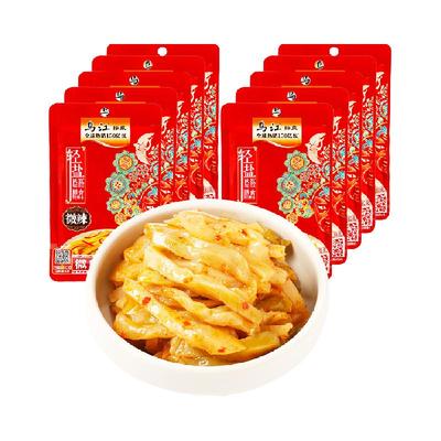 乌江减盐微辣榨菜丝80g*10袋