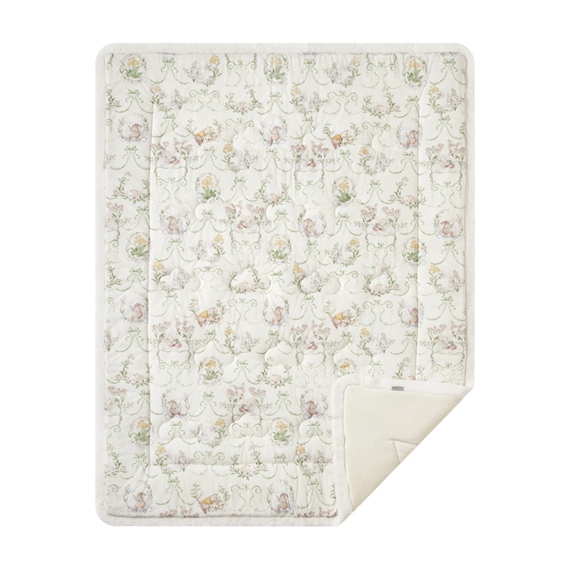 嫚熙加厚奶芙被婴儿盖毯