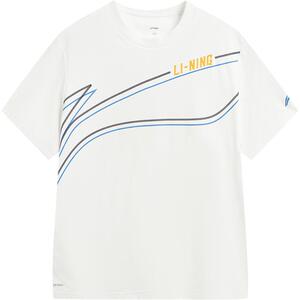 李宁童装圆领男短袖大logo文化衫
