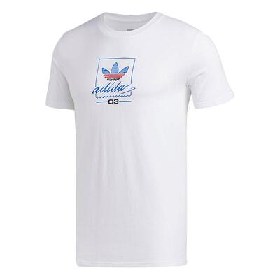 Adidas/阿迪达斯正品 GRAND TEE 三叶草男子运动T恤 DU8341