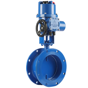 电动通风蝶阀D941W环保除尘矿用高温排烟气风量调节阀门DN500定制