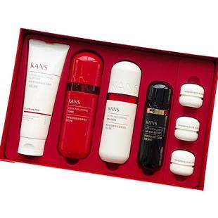 韩束胶囊红蛮腰套装礼盒美白祛斑补水保湿提拉紧致清爽细致毛孔