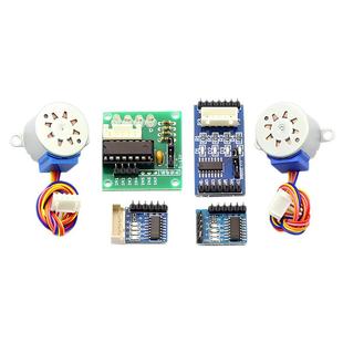 步进电机28BYJ48 uln2003驱动板器4相5线5V 12V减速电机马达模块