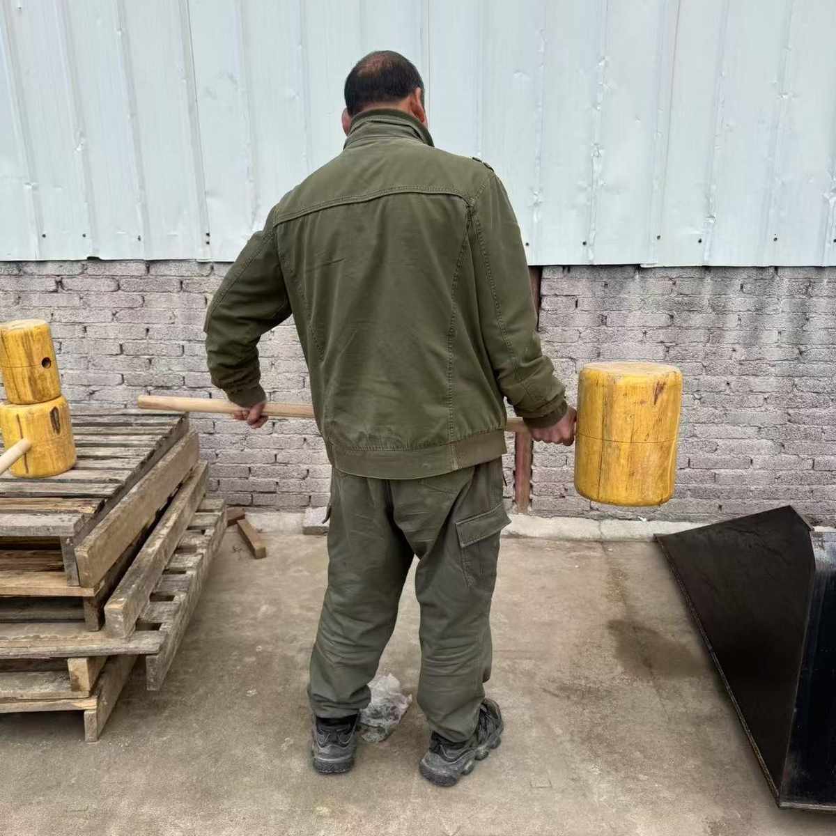 木槌 木锤子 木榔头 木棰 安装锤木锤钣金锤 木棰酥 大木锤