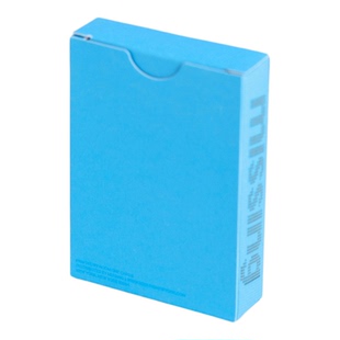 汇奇花切收藏扑克牌 MISSING Beam Room One 联名镂空工艺纸卡牌