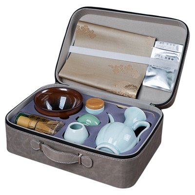 宋代建盏点茶工具套装礼盒装