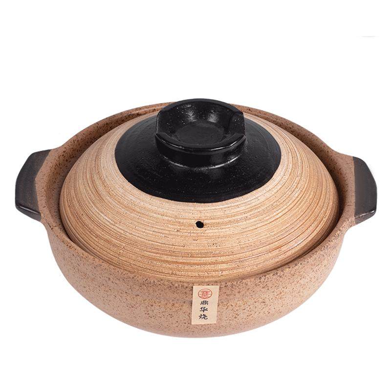 日式砂锅煲家用粗陶煲仔饭小砂锅