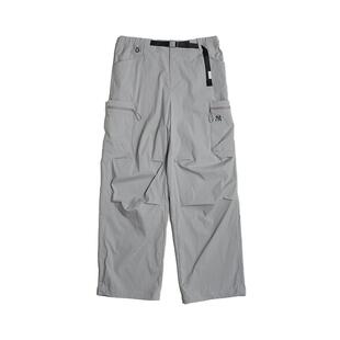 【情人节礼物】MLB官方男女同款工装阔腿软壳梭织裤26春新款WPB07