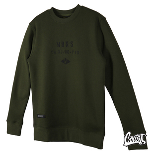 MADNESS SWEATER POP UP限定秋冬圆领加绒卫衣套头男 余文乐长袖