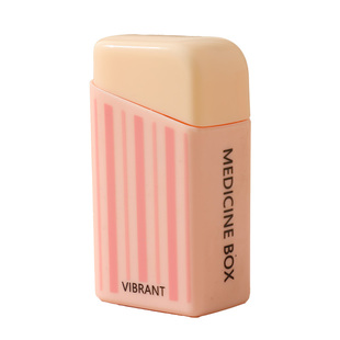 按压自动弹出小药盒一日三餐迷你便携式分装小号迷你随身密封分格