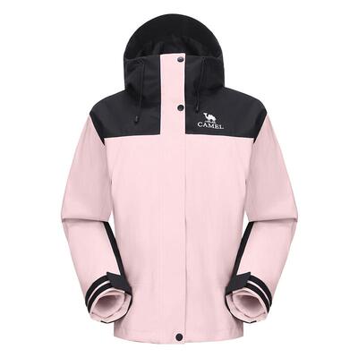 骆驼火山壳冲锋衣男女三合一外套