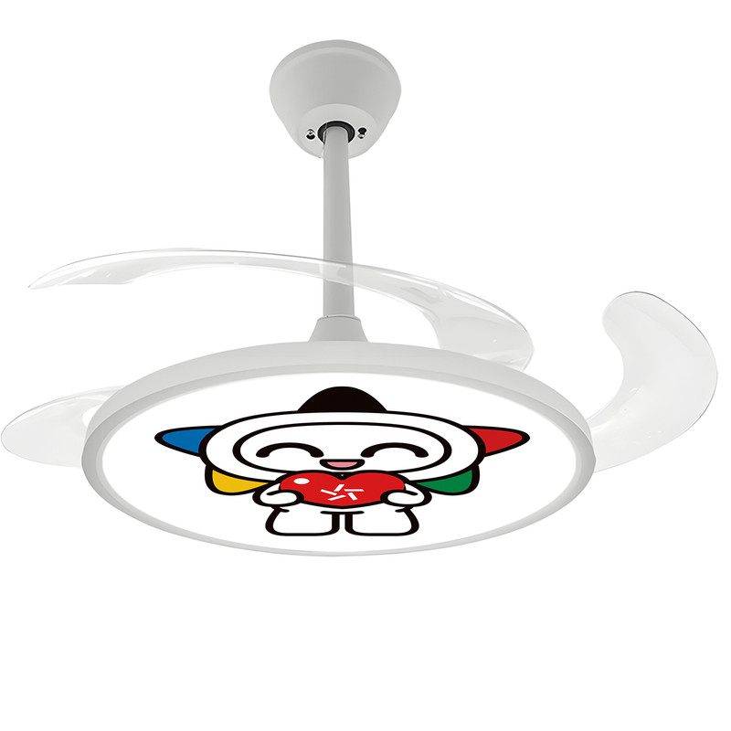 体彩福彩店定制LOGO隐形风扇灯