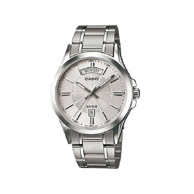 卡西欧时尚商务石英日历男表