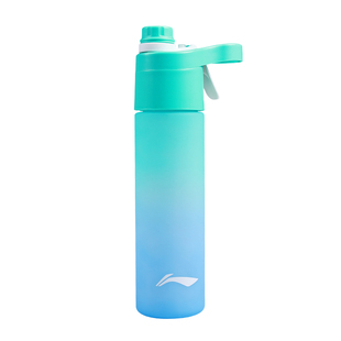 李宁水杯新款运动喷雾水壶夏季高颜值学生便携运动便携随手tritan