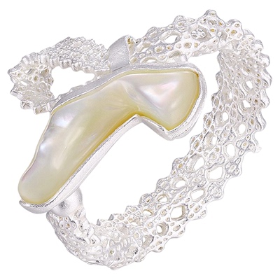 TOGGLER蕾丝贝母芭蕾鞋戒指礼物