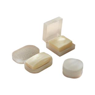 带盖密封防水带海绵便携式旅行家用浴室创意透明塑料香皂肥皂盒