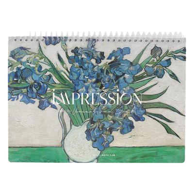 NOTEFOR艺术手绘风离型纸活页本