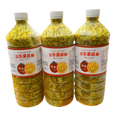 顺丰包邮黄金百香果原浆紫皮