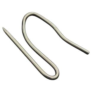 窗帘挂钩韩式褶皱窗帘钩不锈钢S钩大尖钩窗帘辅料布带钩单钩壁勾