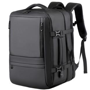 男士双肩包2026新款可扩容旅行包大号背包短途出差商务电脑行李包