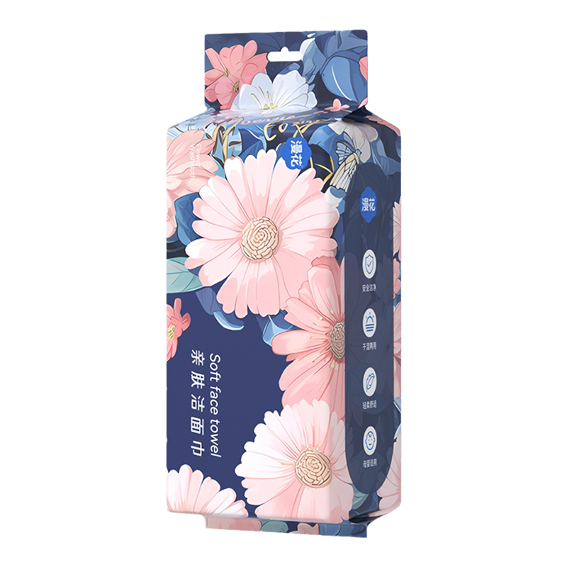 漫花1200张悬挂式纸巾抽纸