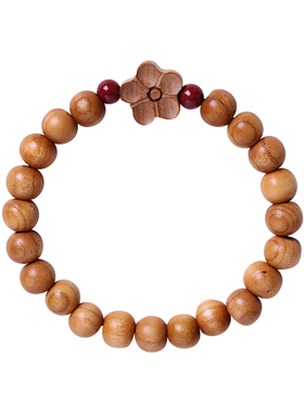 老桃木手串中国风手链朱砂本命年